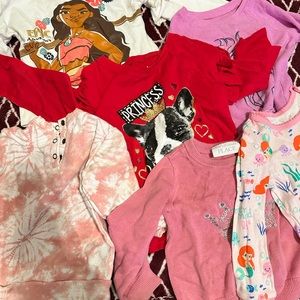 Long sleeves 3T bundle 5pcs